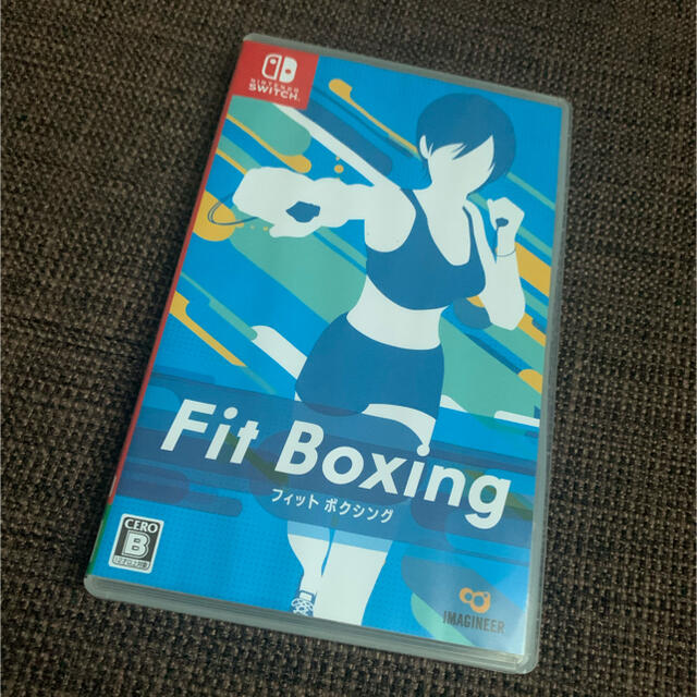 Nintendo Switch(ニンテンドースイッチ)のSwitch fit boxing エンタメ/ホビーのゲームソフト/ゲーム機本体(家庭用ゲームソフト)の商品写真