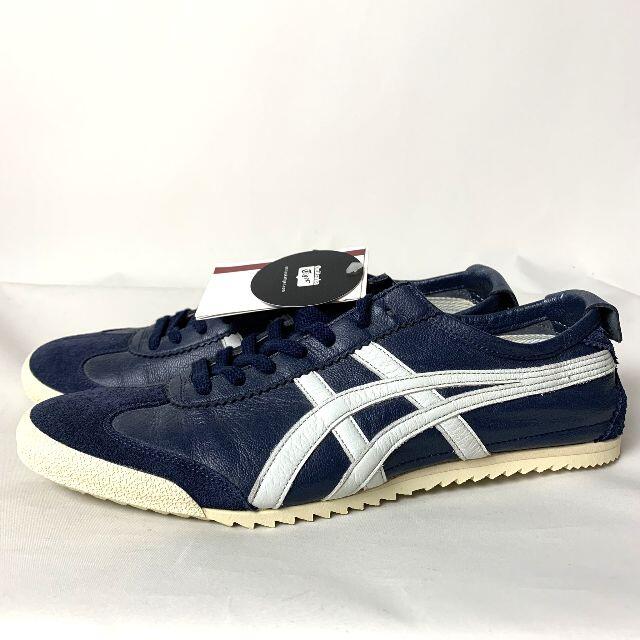 Onitsuka Tiger(オニツカタイガー)のTH938L オニツカタイガー メキシコ 66 デラックス ネイビー 27.5 メンズの靴/シューズ(スニーカー)の商品写真