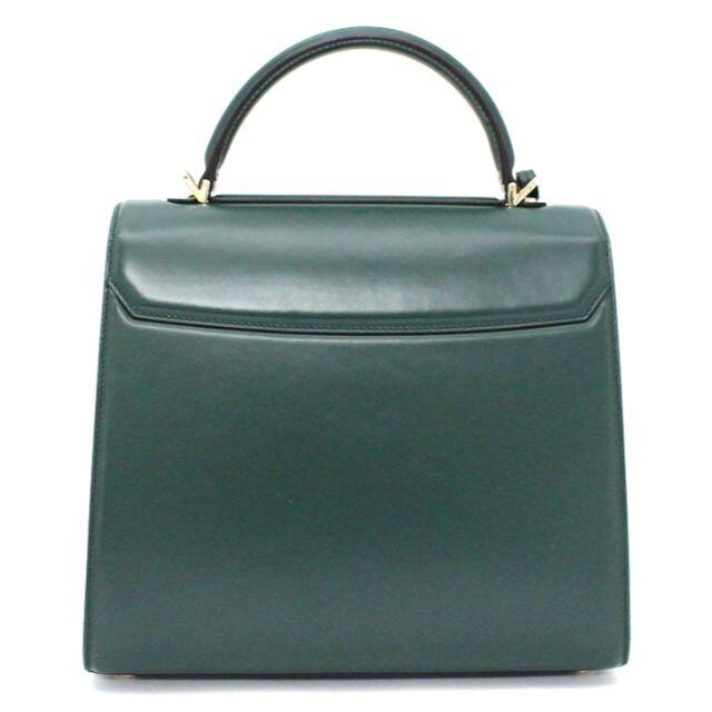 初回限定お試し価格】 Ferragamo Salvatore - 緑【54644】 レザー 2way 初回限定お試し価格】 Ferragamo Salvatore - 緑【54644】 レザー 2way