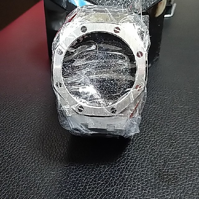 G-SHOCK(ジーショック)のセール GA-2100 カシオーク 第三世代 カスタム ジーショック シルバー メンズの時計(金属ベルト)の商品写真
