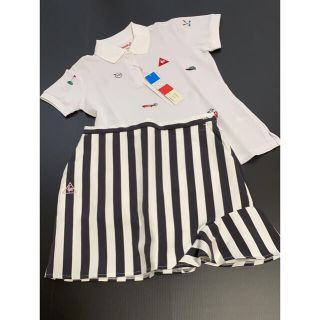 ルコックスポルティフ(le coq sportif)のルコックスポルティフ　上下②点セット　ポロシャツ　スカート(ウエア)