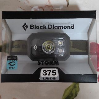 ブラックダイヤモンド(Black Diamond)のブラックダイアモンド　ヘッドライト　STORM375(登山用品)