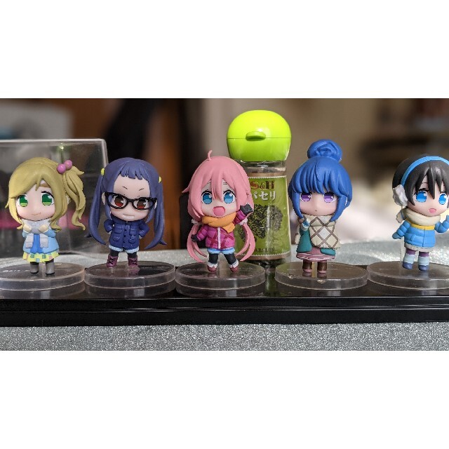 ゆるキャン5人組フィギュアセット エンタメ/ホビーのフィギュア(アニメ/ゲーム)の商品写真