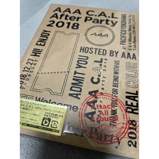 トリプルエー(AAA)のAAA C.A.L After Party 2018 Blu-ray DISC(ミュージック)