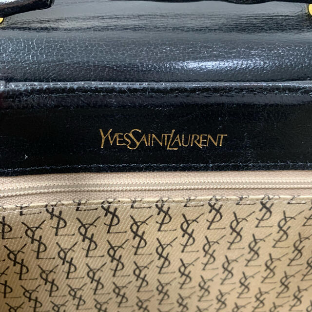 Saint Laurent - イヴサンローラン ショルダーバッグ YSL 裏地総柄