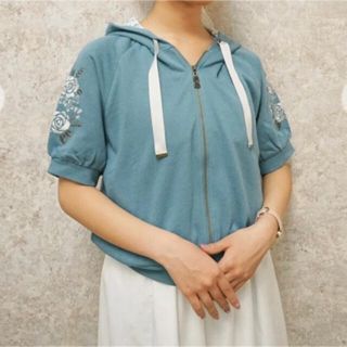 アクシーズファム(axes femme)のくぅ様専用 axes ショートパーカーとスカート(パーカー)