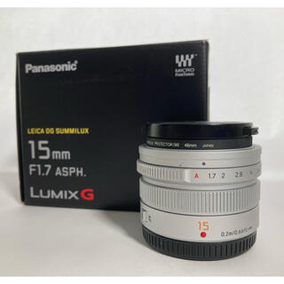 パナソニック(Panasonic)のPanasonic 15mm F1.7 単焦点レンズ(レンズ(単焦点))