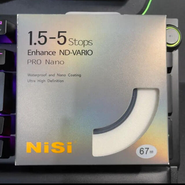 【極美品】nisi 可変NDフィルター ND3-32 67mm