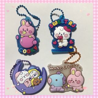 バンダイ(BANDAI)のBT21 グミ ラバーマスコット  キーホルダー各550円(K-POP/アジア)