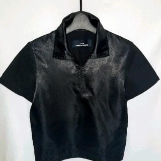 コムデギャルソン(COMME des GARCONS)のCOMME des GARÇONS ハーフジップシャツ(シャツ/ブラウス(半袖/袖なし))