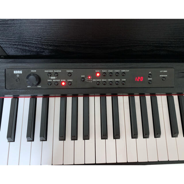 KORG(コルグ)のKORG 電子ピアノ LP-380 (付属品込み) 楽器の鍵盤楽器(電子ピアノ)の商品写真