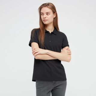 ユニクロ(UNIQLO)のストレッチカノコポロシャツ(ポロシャツ)