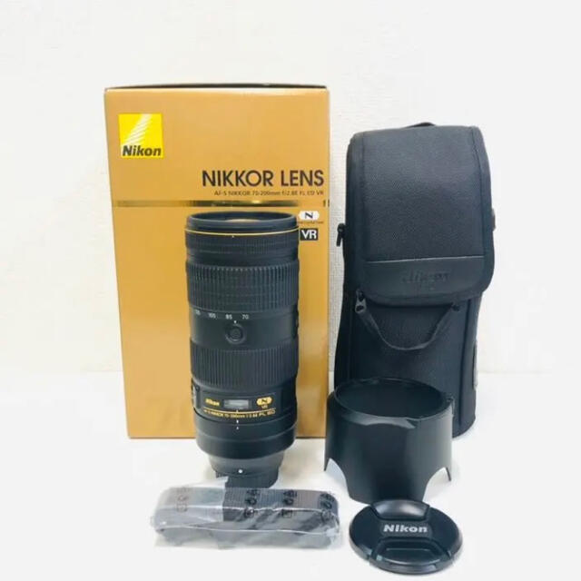 Nikon(ニコン)の美品 AF-S Nikkor 70-200mm F2.8E FL ED VR スマホ/家電/カメラのカメラ(レンズ(ズーム))の商品写真