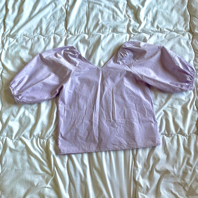 GRL(グレイル)のパフスリーブオフショルトップス レディースのトップス(シャツ/ブラウス(半袖/袖なし))の商品写真