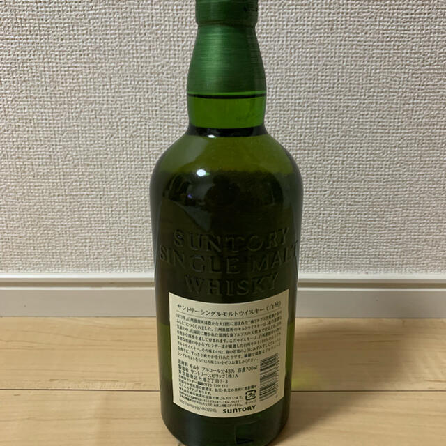 サントリー(サントリー)の白州 食品/飲料/酒の酒(ウイスキー)の商品写真