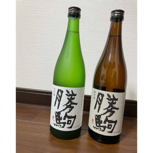 勝駒 純米酒と大吟醸の二本セット720ml