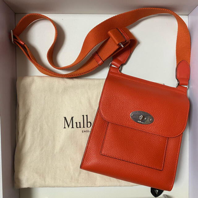 牛革マルベリー mulberry antony ショルダーバッグ