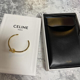 セリーヌ(celine)の新品未使用☆値下げ可能☆CELINE ノットエクストラシンブレスレット(ブレスレット/バングル)