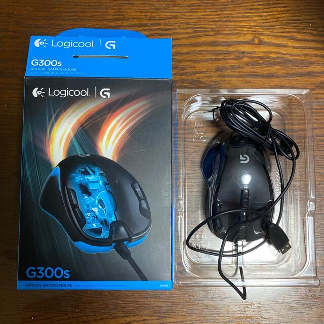 used マウス　G300s  スマホ/家電/カメラのPC/タブレット(PC周辺機器)の商品写真