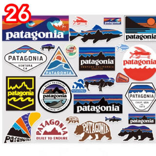 パタゴニア(patagonia)のパタゴニア　ステッカー　26枚　セット(ステッカー)