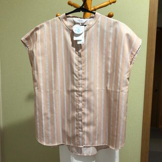 お値下げ⭐︎洋服の青山　フレンチスリーブブラウス　新品(シャツ/ブラウス(半袖/袖なし))