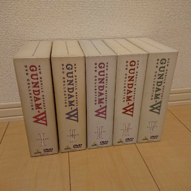 新機動戦記ガンダムW DVDコレクション 全5巻セット