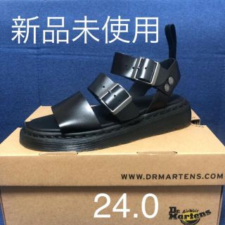ドクターマーチン(Dr.Martens)のドクターマーチン グリフォン Dr.Martens サンダル　レディース　黒(サンダル)
