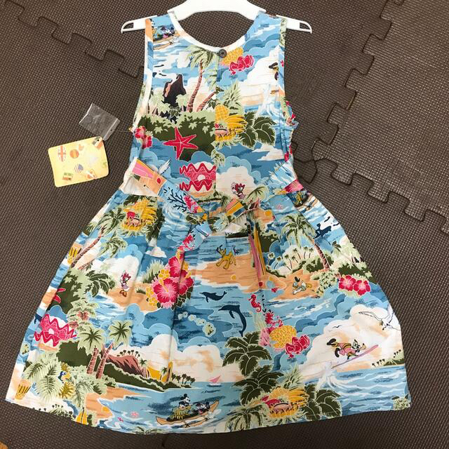 Disney(ディズニー)のハワイ　ディズニー　ワンピース キッズ/ベビー/マタニティのキッズ服女の子用(90cm~)(ワンピース)の商品写真