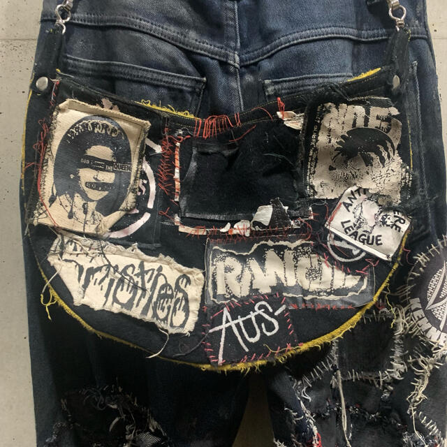 【VINTAGE】ボンテージパンツ PUNK クラストパンツパンク