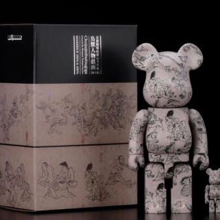 メディコムトイ(MEDICOM TOY)のBE@RBRICK 鳥獣人物戯画 第弍集 100% & 400%(フィギュア)