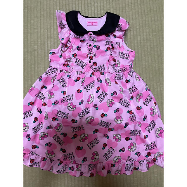 キッズ服女の子用(90cm~)ローズワンピース????