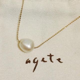 アガット(agete)の♥本日のみ限定値下げアガットパールネックレス♥(ネックレス)