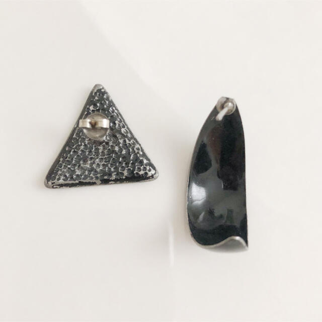 Vintage ＊ black pierce set レディースのアクセサリー(ピアス)の商品写真