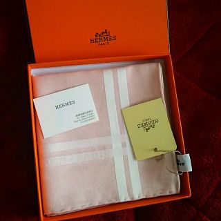 エルメス(Hermes)のエルメス未使用ハンカチ♡銀座店で購入♡送料込み！(ハンカチ)