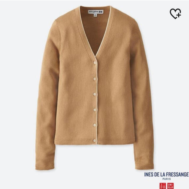 UNIQLO(ユニクロ)のUNIQLOユニクロ　イネスコラボ　アンサンブル　UVカットスーピマコットンリブ レディースのトップス(アンサンブル)の商品写真