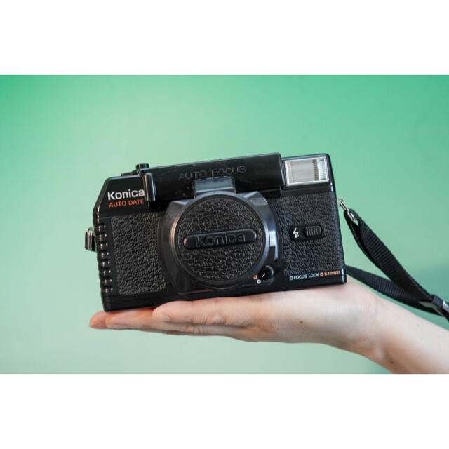 KONICA MINOLTA(コニカミノルタ)の【完動品】Konica C35 MFD 人気のコンパクトフィルム スマホ/家電/カメラのカメラ(フィルムカメラ)の商品写真