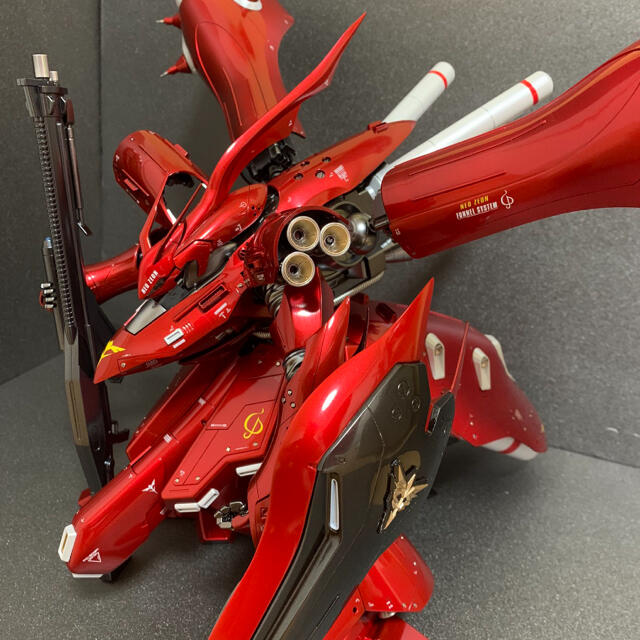 HG ナイチンゲール 全塗装 完成品 逆襲のシャア ガンダム ガンプラ