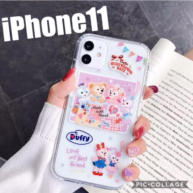 ダッフィー(ダッフィー)の新品 iPhone11 ダッフィー フレンズ スマホケース ディズニー カバー スマホ/家電/カメラのスマホアクセサリー(iPhoneケース)の商品写真