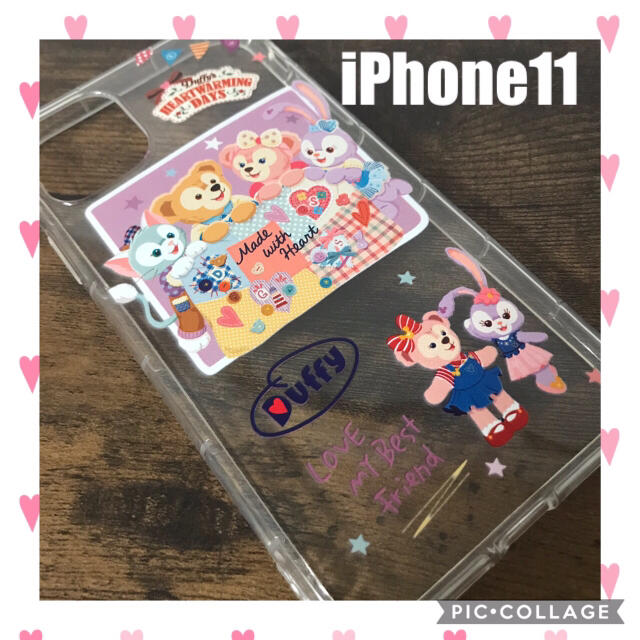 ダッフィー(ダッフィー)の新品 iPhone11 ダッフィー フレンズ スマホケース ディズニー カバー スマホ/家電/カメラのスマホアクセサリー(iPhoneケース)の商品写真