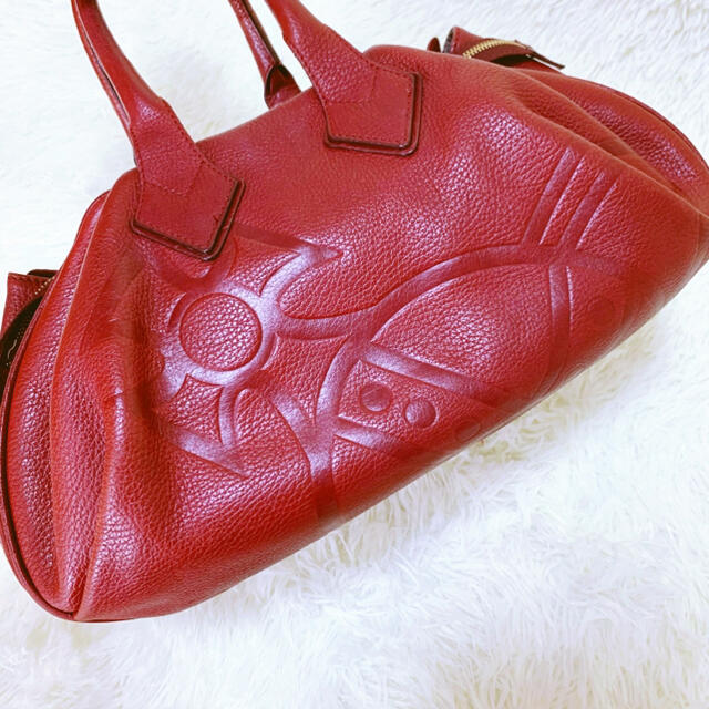 Vivienne Westwood ハンドバッグ 型押し オーブ 保存袋付き