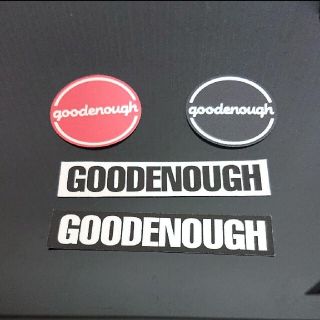 グッドイナフ(GOODENOUGH)のGOODENOUGH 布 シール ステッカー １枚(その他)