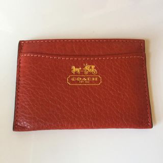 コーチ(COACH)のコーチ カード入れ(名刺入れ/定期入れ)