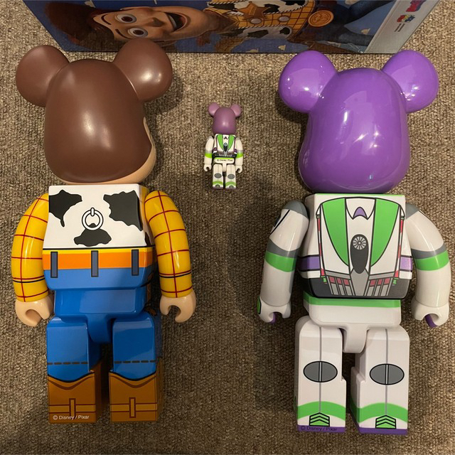 Be@rbrick ウッディー バズ・ライトイヤー　toy story