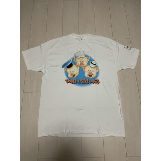 3匹の子豚(three little pigs) Tシャツ　90s