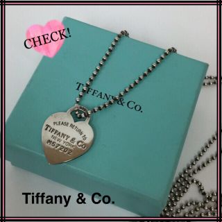 ティファニー(Tiffany & Co.)のTiffany & Co. リターントゥティファニー ハート ロングネックレス(ネックレス)