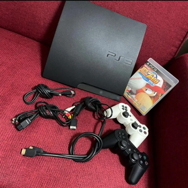 PlayStation3(プレイステーション3)のSONY PlayStation3 CECH-3000B エンタメ/ホビーのゲームソフト/ゲーム機本体(家庭用ゲーム機本体)の商品写真