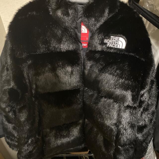 supreme the north face faux fur nuptse