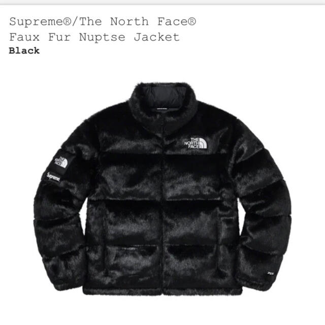 Supreme(シュプリーム)のsupreme the north face faux fur nuptse  メンズのジャケット/アウター(ダウンジャケット)の商品写真