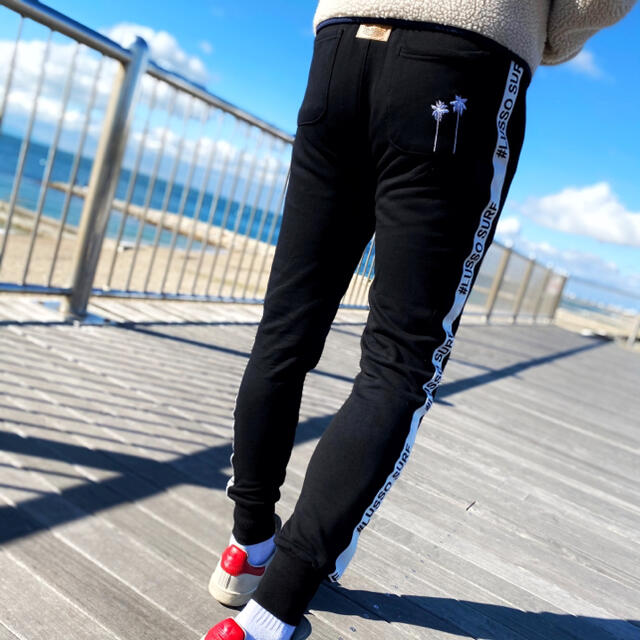 Safariコーデ☆LUSSO SURF スウェットパンツ ブラック Mサイズ☆