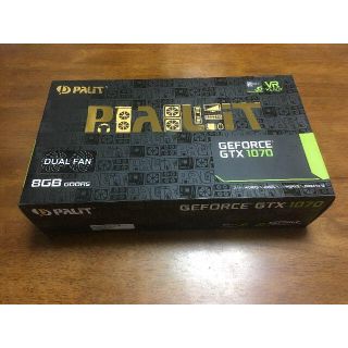 Palit GeForce GTX1070 8GB DUAL(PC周辺機器)